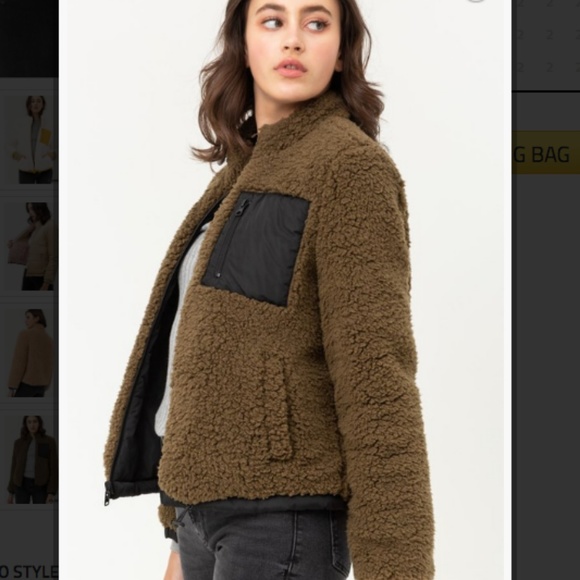 Reversible Sherpa Jacket - Picture 2 of 5